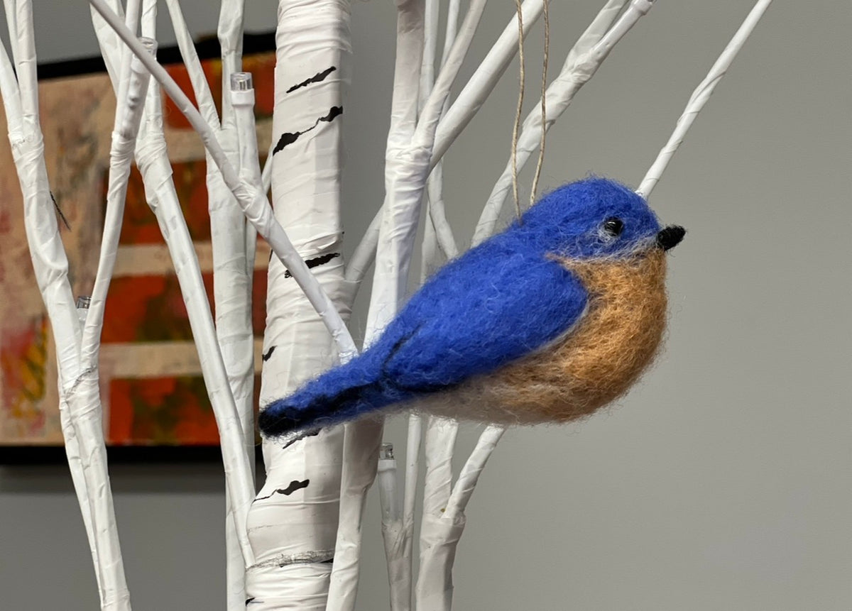 Blue Bird Needle Felting Kit