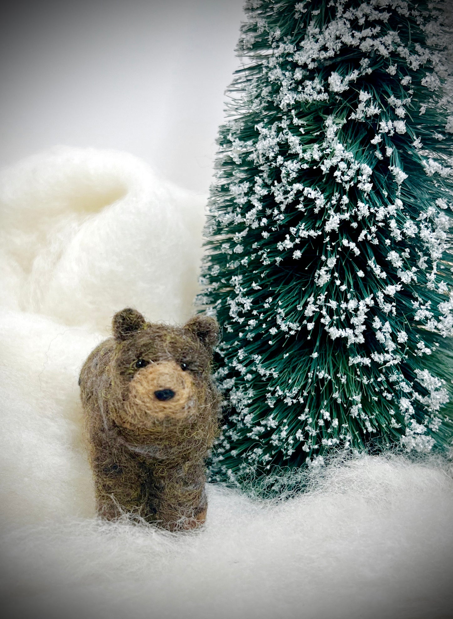 Brown Bear Needle Felting Kit: Materials & Tools