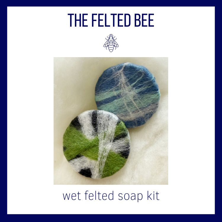 Wet Felted Soap Kit