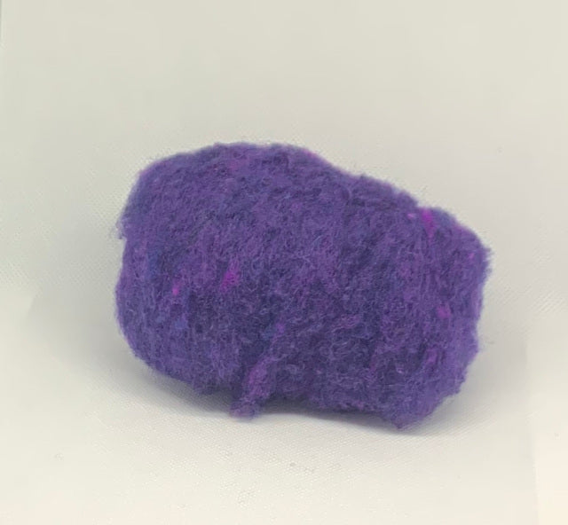 Aubergine Wool Batt