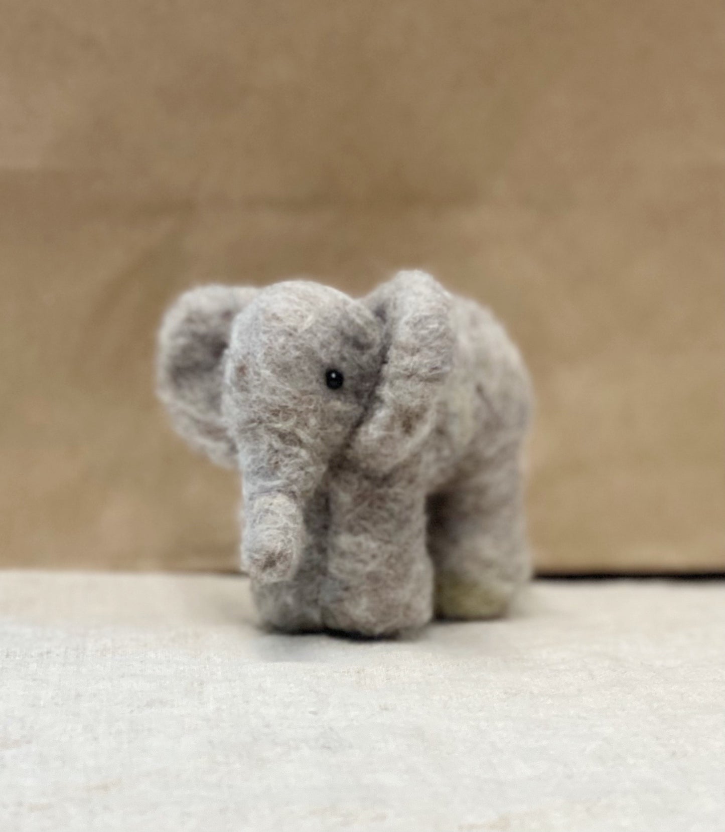 Elephant Needle Felting Kit