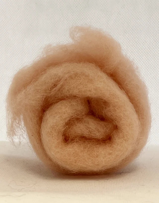 Peach Wool Batt