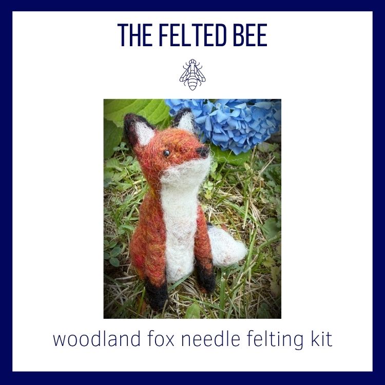 Woodland Fox Needle Felting Kit