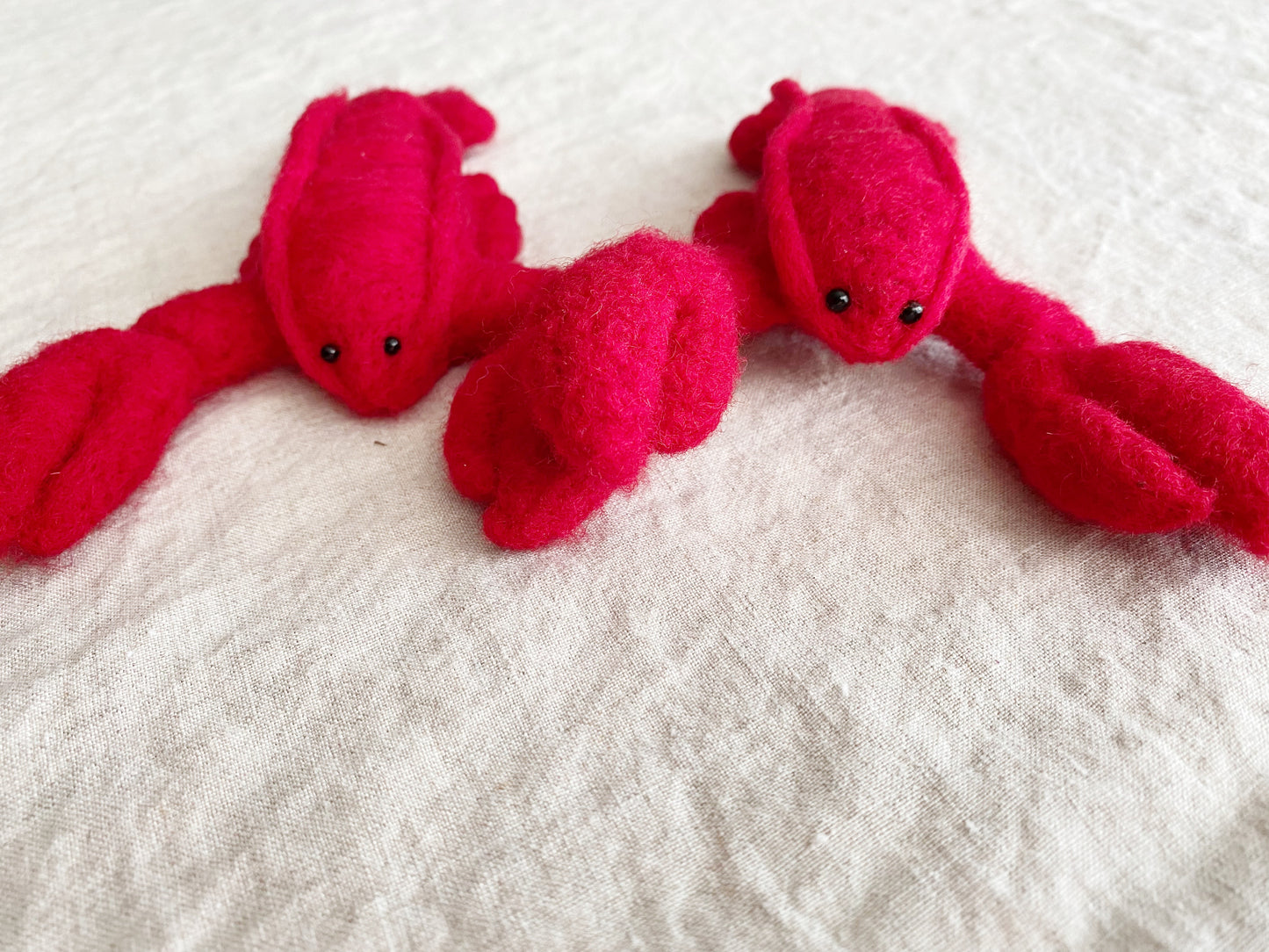 Lobster Needle Felting Class