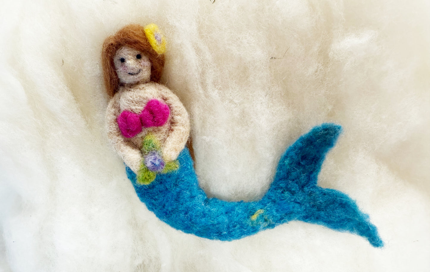 Mermaid Needle Felting Kit