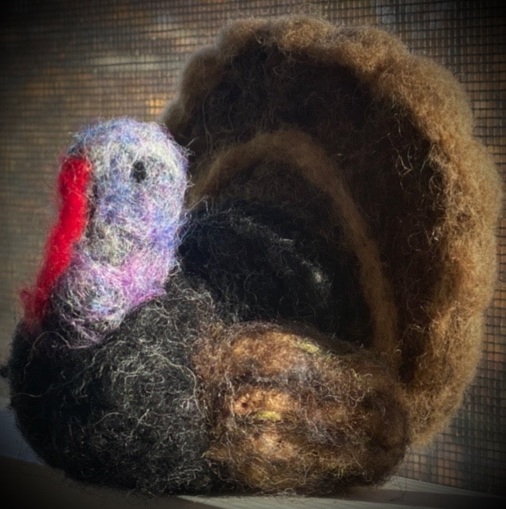 Turkey Needle Felting Kit