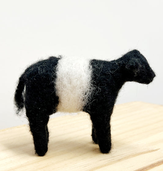 Galloway Belted Cow Needle Felting Kit