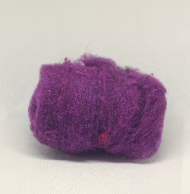 Black Cherry Wool Batt