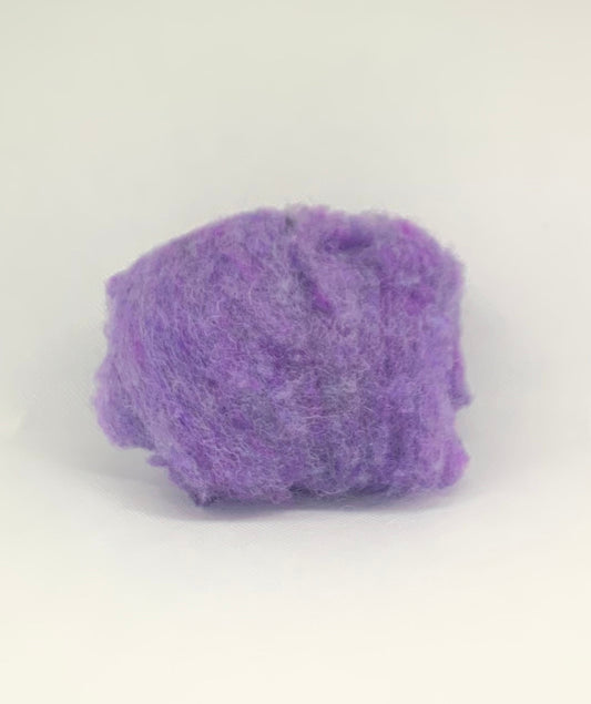 Delphinium Wool Batt