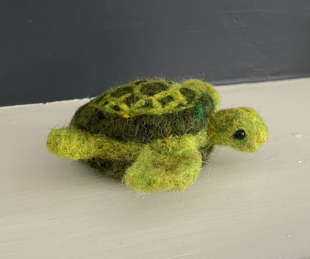 Sea Turtle Needle Felting Kit