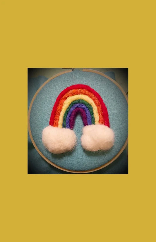 Rainbow Needle Felting Kit