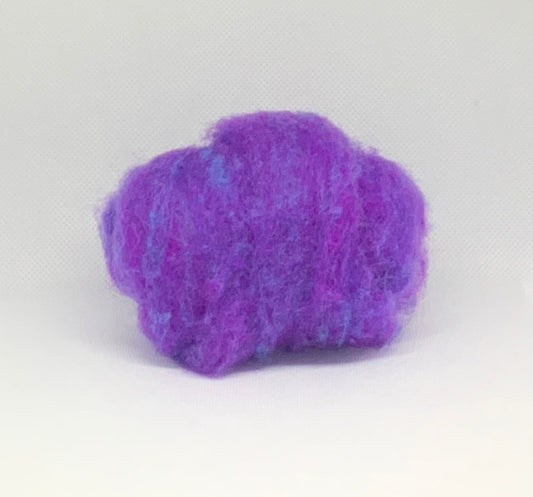 Violet Wool Batt